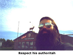 Joe Preston outside