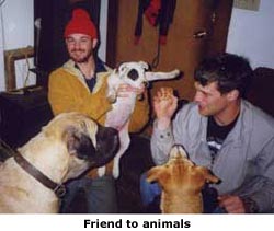 Joe and dogs
