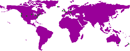 Map of the world